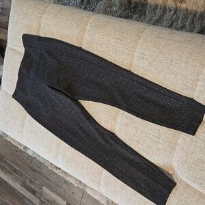 Athleta Delancey Textured Black Leggings